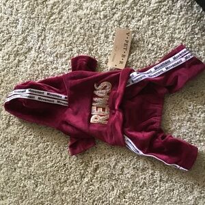 Red Dog Hoodie with Movement Straps